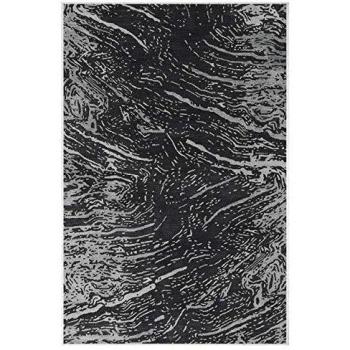 Homemania - Alfombra Estampada Dark 1, Multicolor, de Poliamida, 80 x 200 cm