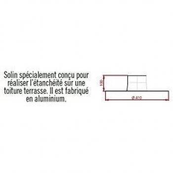 Tapajuntas de Aluminio para Techo Plano TEN con Tolerías