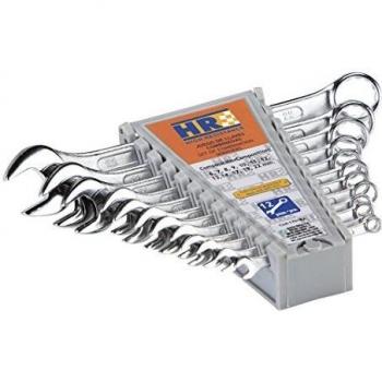 HR 170182 Juego 12 Llaves Combinadas 6 A 22 Mm, 0 V, Set Piezas