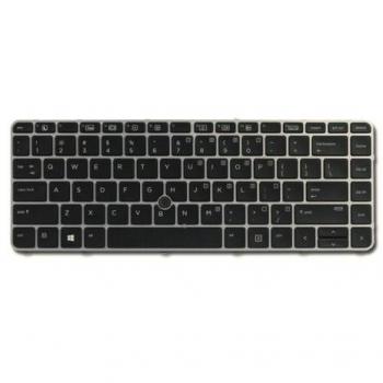 Teclado HP EliteBook UK Reemplazo para 840 G3/G4 y 820 G2 - Negro