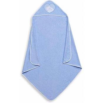 Capa de Baño Corazón Oso Azul