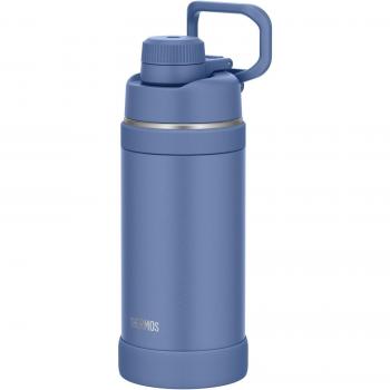 Thermos FJU-750 Ash Blue Vacuum Insulated Sports Bottle with Removable Spout and Handle