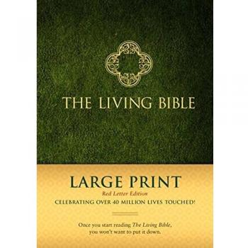 Living Bible Large Print Red Letter Edition, The