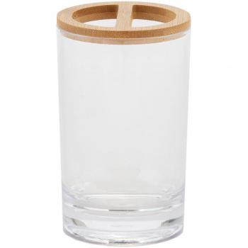 Portacepillos acrílico y bambú Andrea House