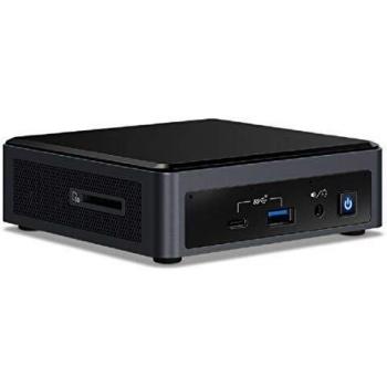 Intel NUC BXNUC10I7FNK2 PC/estación de Trabajo Barebone i7-10710U 1,1 GHz UCFF Negro BGA 1528