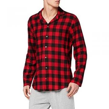 Calvin Klein L/s Button Down Ropa interior técnica, Rojo