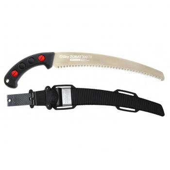 Sierra de mano curva Silky Zubat 330 mm con 7.5 dientes y peso de 495 g