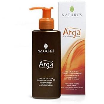Gotas autobronceadoras corporales Nature's Arga 125ml