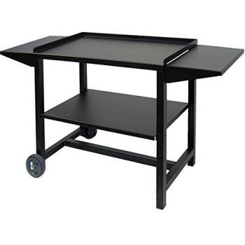 Imex El Zorro 71575 - Carro con bandejas metálicas, Negro, 112 x 40 x 69 cm