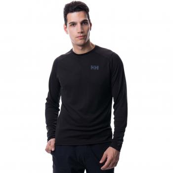 Camiseta Térmica de Manga Larga Helly Hansen Lifa Active para Hombre en Color Negro - Talla S