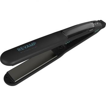 Revamp - Plancha de vapor de cerámica Progloss Steam Care para el cabello unisex