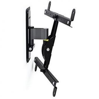 Soporte Mural Inclinable y Orientable ERARD 048140 para TV de 30 a 55, Metal Negro, Capacidad Máxima 25 kg