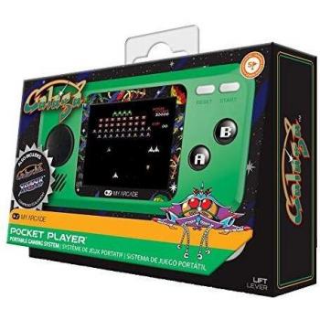 My Arcade-3244 Galaga Pocket Player, Color Verde