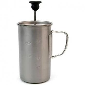 Snow Peak Titanium French Press Coffee Maker