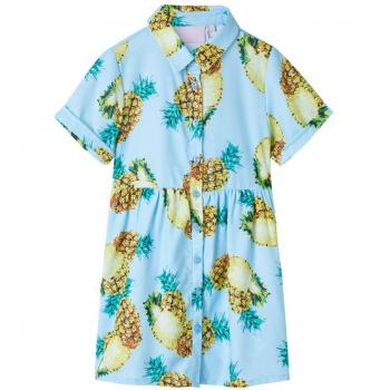 Vestido infantil azul 116