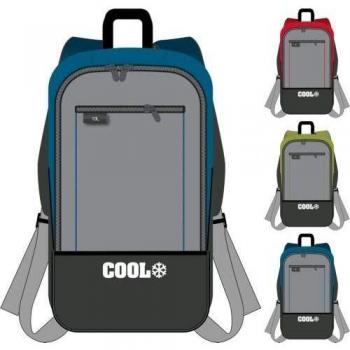 Koopman International b.v 73753 Nevera Tipo Mochila 10 L con 2 Compartimentos, Adultos Unisex, 36 x 23 x 15 Cm