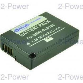 2-Power - Batería de Ion de Litio para cámara DMW-BLD10