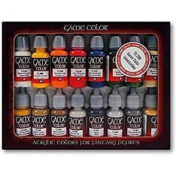 Acylicos Vallejo - 72299 - Acrylic 16 Colors for Fantasy Figures