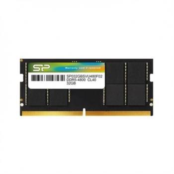 Silicon Power 32GB (2 x 16GB) DDR5 4800MHz CL40 SODIMM Memory Kit SP032GBSVU480F22