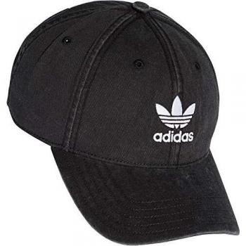 adidas Adic Washed - Gorra, Hombre, Negro/Blanco, Talla Única