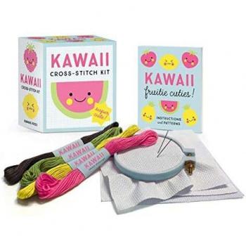 Kawaii Cross-Stitch Kit: Super-Cute!