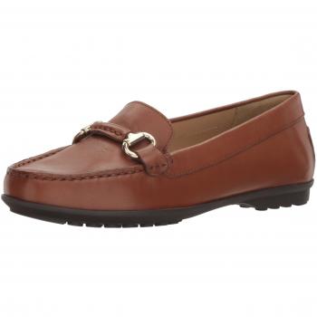 Geox D Elidia B, Mocasines para Mujer, Marrón