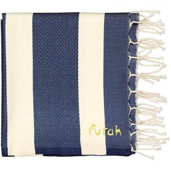 Futah | Toalla de Playa 100% algodón, Secado rápido, Absorbente | Baleal | 40 x 75 Pulgadas