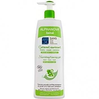 Alphanova Gel- espuma limpiador nutritivo bebé Bio 500ml