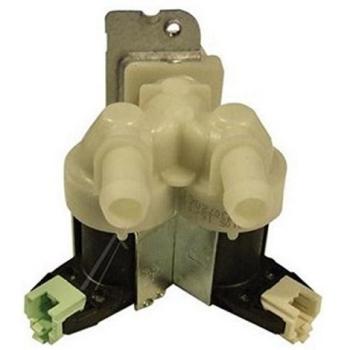 Electrovalvula 2 vías para lavadora Whirlpool 481228128468 compatible con IGNIS, LADEN, BOSCH, BAUKNECHT, INDESIT y más