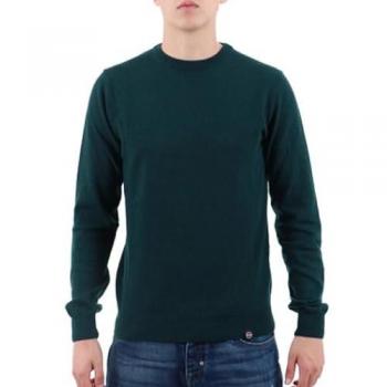 Colmar Men's Green Basic Crewneck Sweater Size L