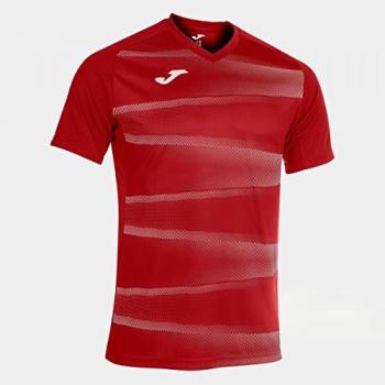 Camiseta de fútbol Joma Manga Corta Grafity II Hombre Rojo