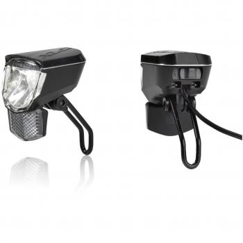 Xlc Luz Delantera Sirius D45 CL-D08 - Luz delantera para bicicleta, LED, 45 lux de potencia, incluye reflector
