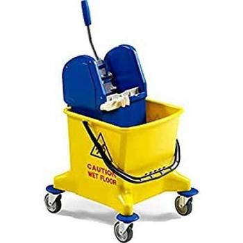 Denox DEN342 Fregasuelos Profesional 25L, Amarillo, 460x410x800 mm