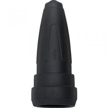 Acoplamiento de goma Schuko 250V Negro IP20 con cuello de encaje Schneider Electric Merten 174051