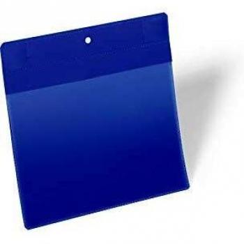 Bolsillo Magnético Neodym A5 Apaisado, Pack de 10, Azul, Durable