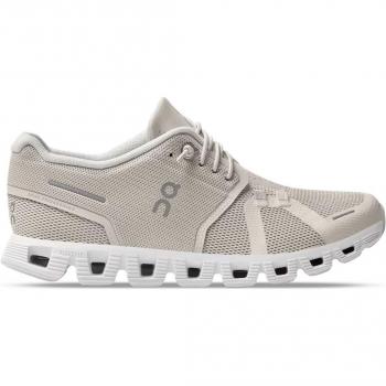 On Running Cloud 5 Women's Sneakers - Pearl White, Size 40