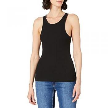 Camiseta Only Onlkenya Rib Tank Top Jrs Noos Black
