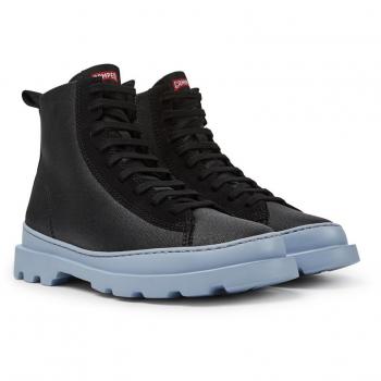 CAMPER Brutus Women's Black Cotton Ankle Boots Size 41/10