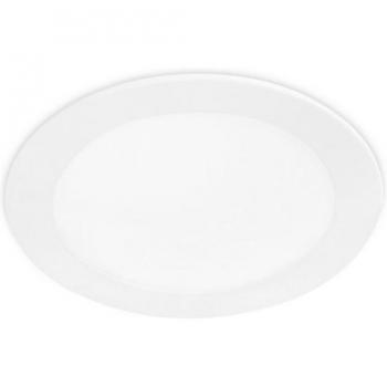 Downlight LED redondo fácil IP54 Ø225mm - Blanco 3000K 1495lm