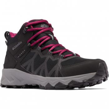 Botas de montaña de mujer Columbia Peakfreak II Mid Outdry negras, talla 41