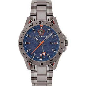 Versace Men's V-PALAZZO Sport Tech GMT Watch