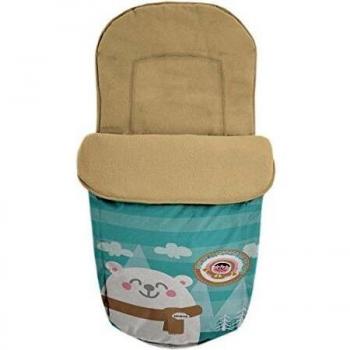 Baby Star 25475 - Saco para silla universal, color tostado/azul