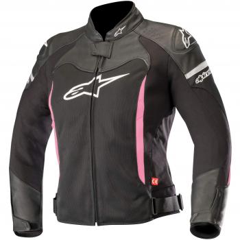 Alpinestars Stella SPX - Chaqueta para mujer, color negro, blanco y rosa