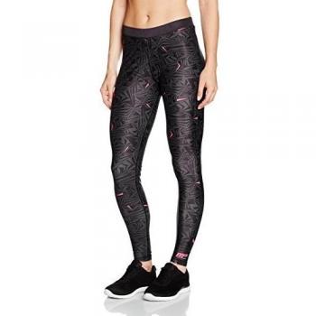 Musclepharm Mujer Dazzle Leggings, Mujer, Color Negro - Negro, tamaño Large