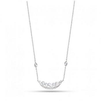 Collar de Mujer Morellato SAIZ03 45 cm - Plata de Ley - Gris