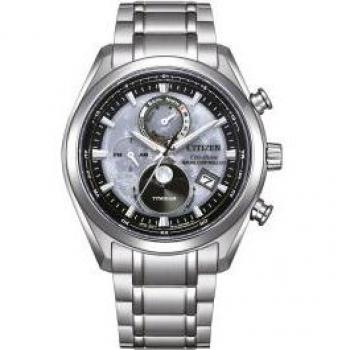 Citizen Eco-Drive Super Titanium Radio Controlled Moonphase Watch BY1010-81H