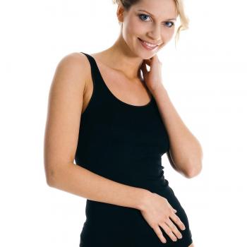 Mey Emotion Women's Tank Top - Black, Size 46, Viscose Blend