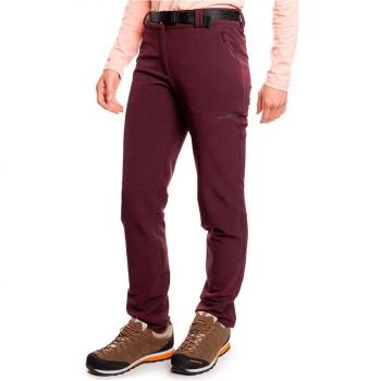 Pantalón Largo de Mujer Trangoworld Olukai con Protección UV+30 Color Granate Talla M