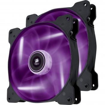 Corsair Air Series SP140 LED High Static Pressure - Pack de 2 ventiladores para caja de ordenador