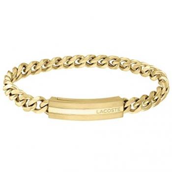Lacoste Adventurer Gold Stainless Steel Chain Bracelet